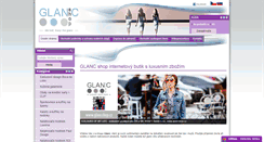 Desktop Screenshot of glancshop.cz
